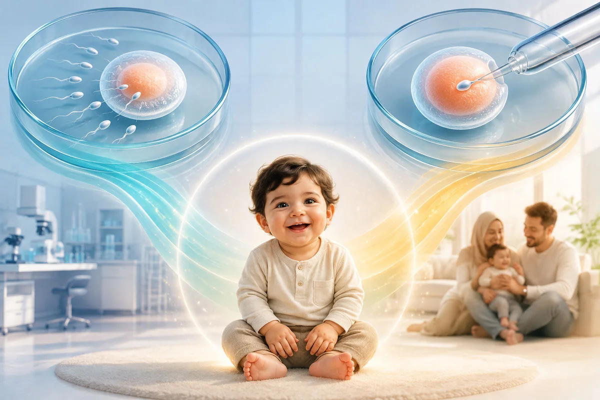 سلامت کودکان IVF، بررسی علمی تفاوت با کودکان طبیعی 3 تفاوت سلامت کودکان IVF و ICSI